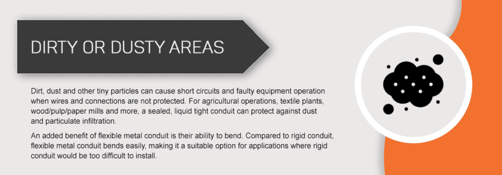 Dirty or Dusty Areas Dirty or Dusty Areas
